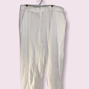 White Garage Sweatpants